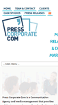 Mobile Screenshot of presscorporate.com